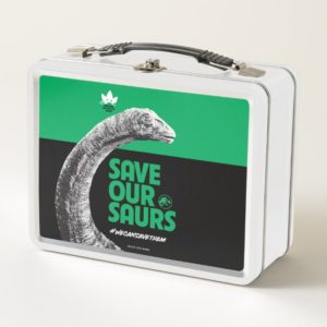 Jurassic World | Save Our Saurs Metal Lunch Box