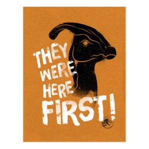 Jurassic World | They Were Here First Postcard