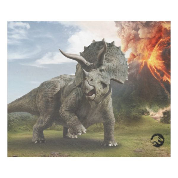 Jurassic World | Triceratops Fleece Blanket