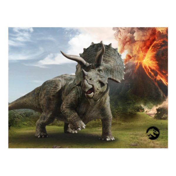 Jurassic World | Triceratops Postcard