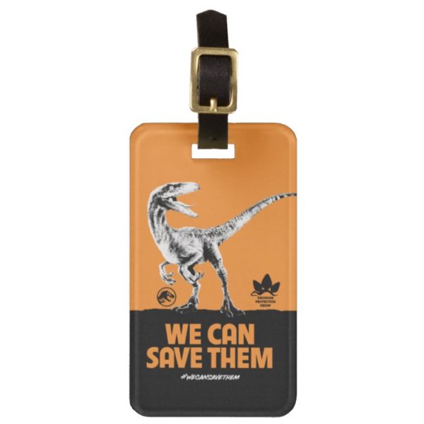 Jurassic World | We Can Save Them Bag Tag