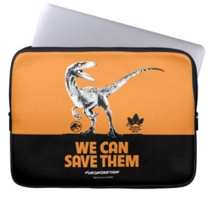 Jurassic World | We Can Save Them Computer Sleeve