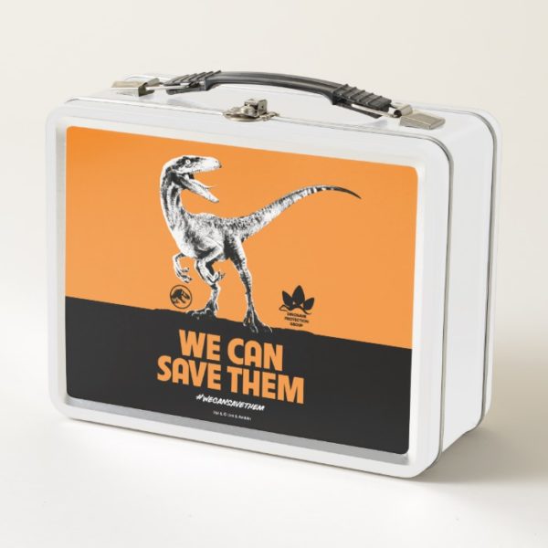 Jurassic World | We Can Save Them Metal Lunch Box