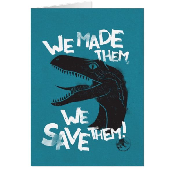 Jurassic World | We Made them, We Save Them