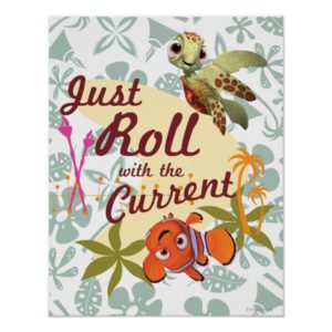 Just Roll with the Current Poster