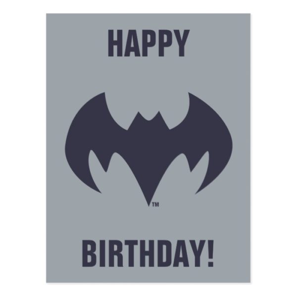 Justice League Action | Batman Bat Logo Postcard