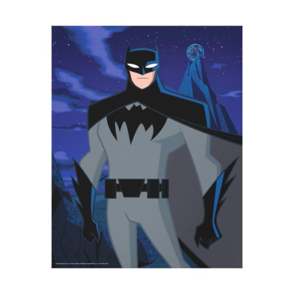 Justice League Action | Batman Character Art Canvas Print