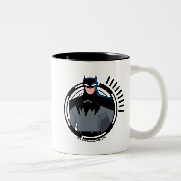 Justice League Action | Batman Character Art Two-Tone Coffee Mug