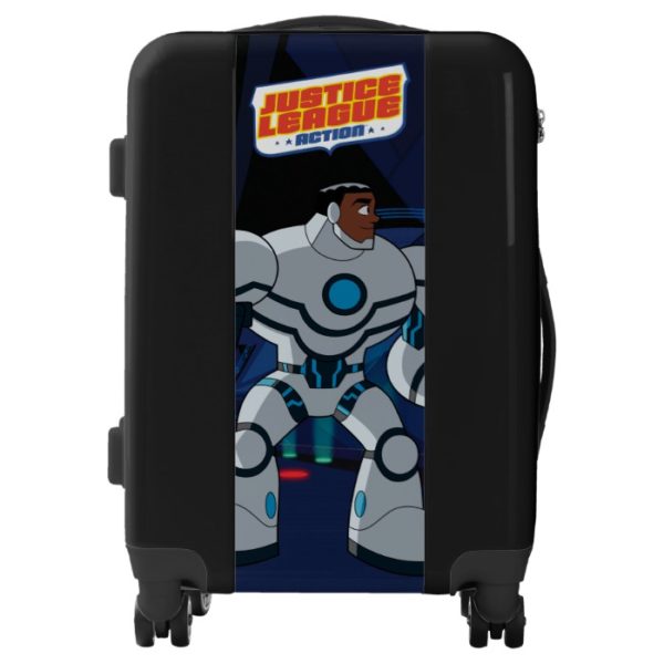 Justice League Action | Cyborg Character Art Luggage