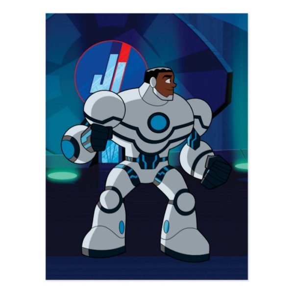 Justice League Action | Cyborg Character Art Postcard