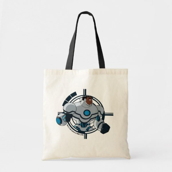 Justice League Action | Cyborg Character Art Tote Bag