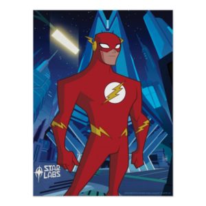Justice League Action | Flash Character Art Poster