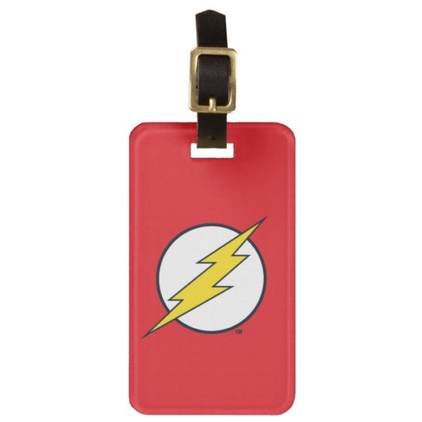 Justice League Action | Flash Lightning Bolt Logo Bag Tag