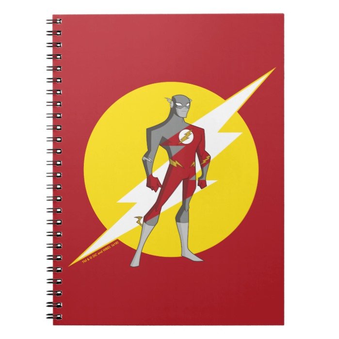 Justice League Action | Flash Over Lightning Bolt Notebook