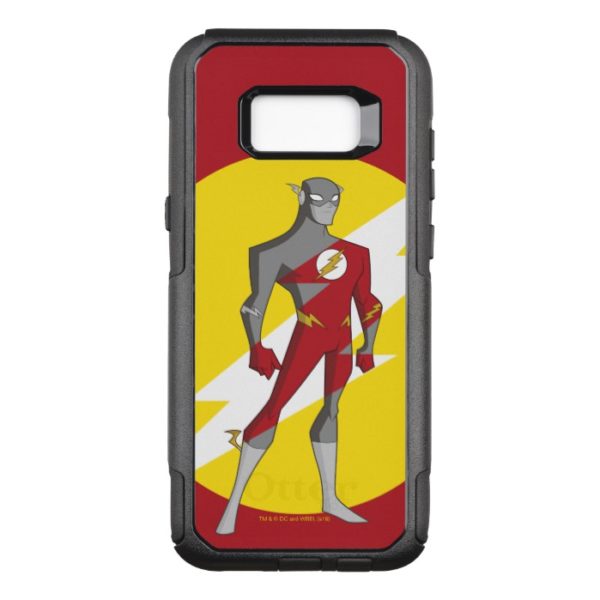 Justice League Action | Flash Over Lightning Bolt OtterBox Commuter Samsung Galaxy S8+ Case
