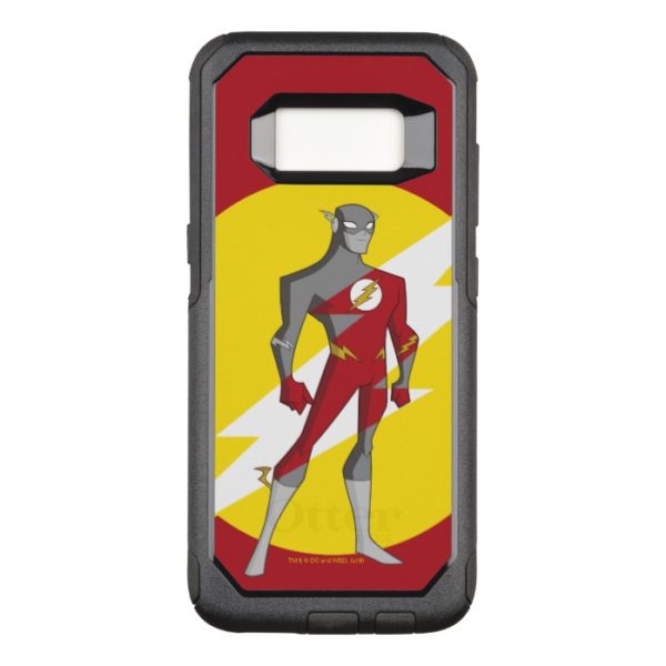 Justice League Action | Flash Over Lightning Bolt OtterBox Commuter Samsung Galaxy S8 Case