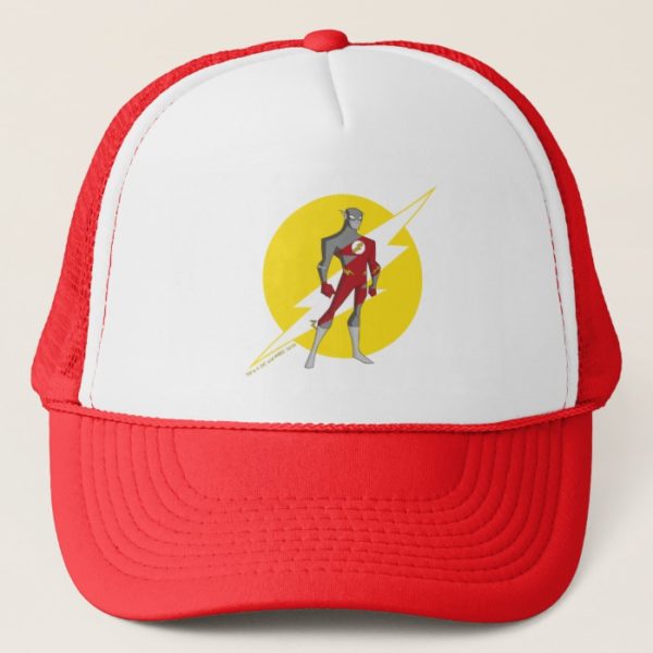 Justice League Action | Flash Over Lightning Bolt Trucker Hat