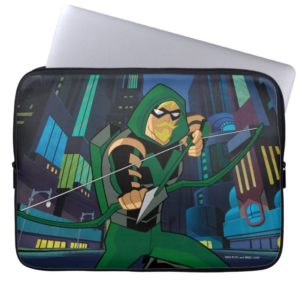 Justice League Action | Green Arrow Character Art Computer Sleeve