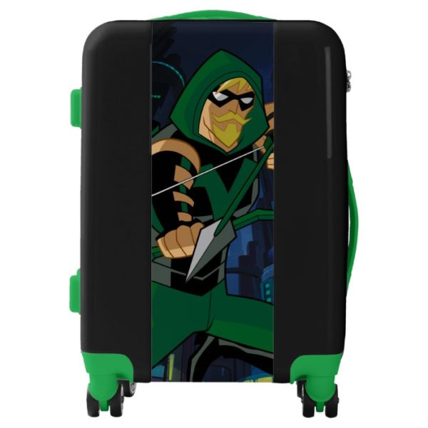 Justice League Action | Green Arrow Character Art Luggage