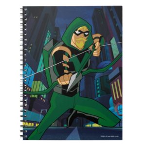 Justice League Action | Green Arrow Character Art Notebook