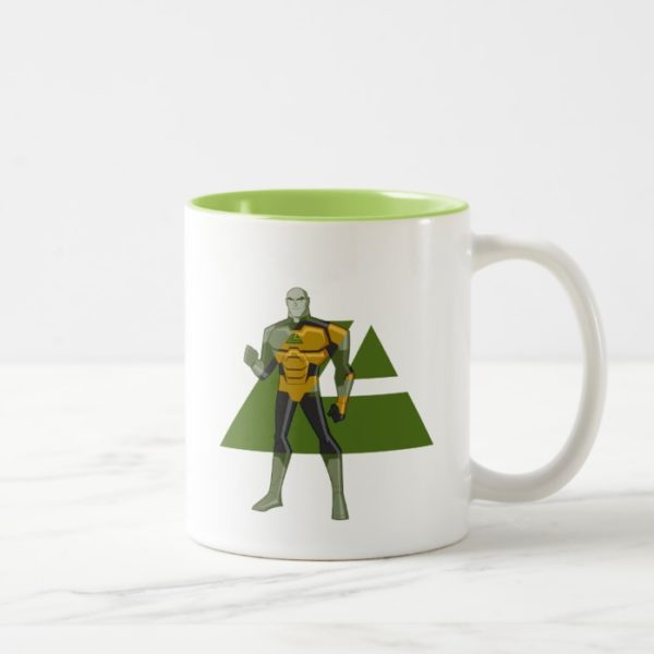 Justice League Action | Lex Luthor & Lexcorp Logo Two-Tone Coffee Mug