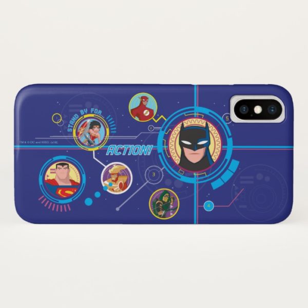 Justice League Action | Stand By For Action Case-Mate iPhone Case