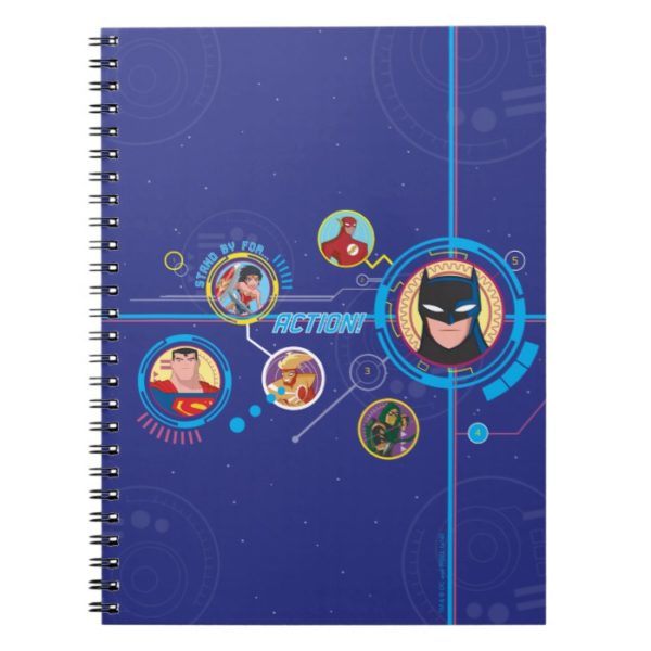 Justice League Action | Stand By For Action Notebook