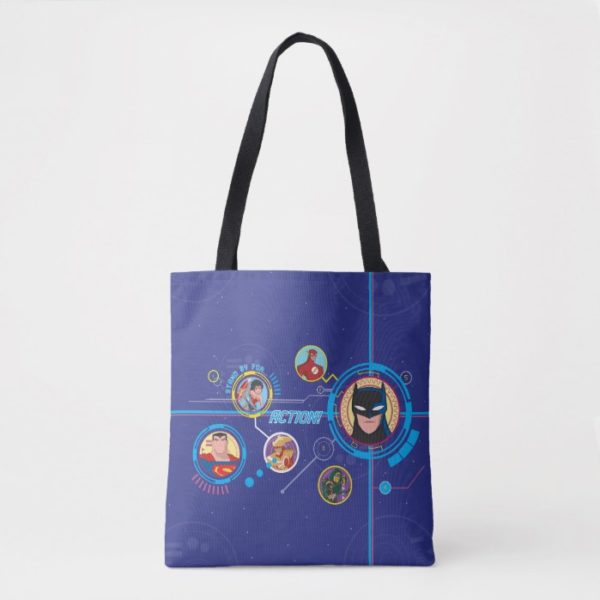 Justice League Action | Stand By For Action Tote Bag