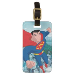 Justice League Action | Superman Character Art Bag Tag