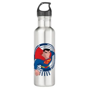Justice League Action | Superman Character Art Stainless Steel Water Bottle