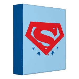 Justice League Action | Superman Logo 3 Ring Binder