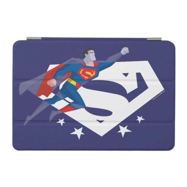 Justice League Action | Superman Over S-Shield iPad Mini Cover