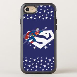 Justice League Action | Superman Over S-Shield OtterBox iPhone Case