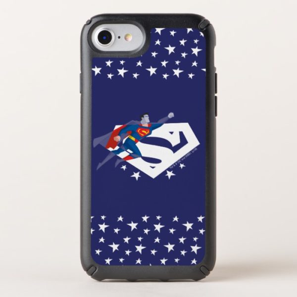 Justice League Action | Superman Over S-Shield Speck iPhone Case