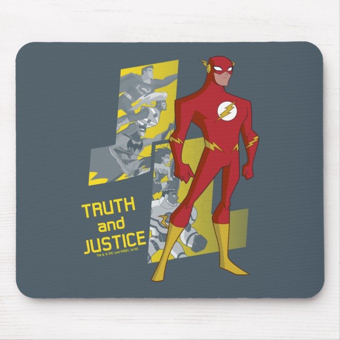 Justice League Action | Truth And Justice Mouse Pad