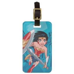 Justice League Action | Wonder Woman Character Art Bag Tag