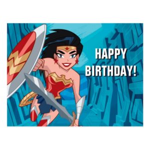 Justice League Action | Wonder Woman Character Art Postcard