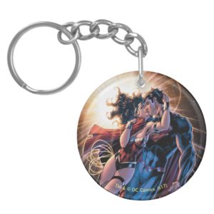 Justice League Comic Cover #12 Variant Keychain