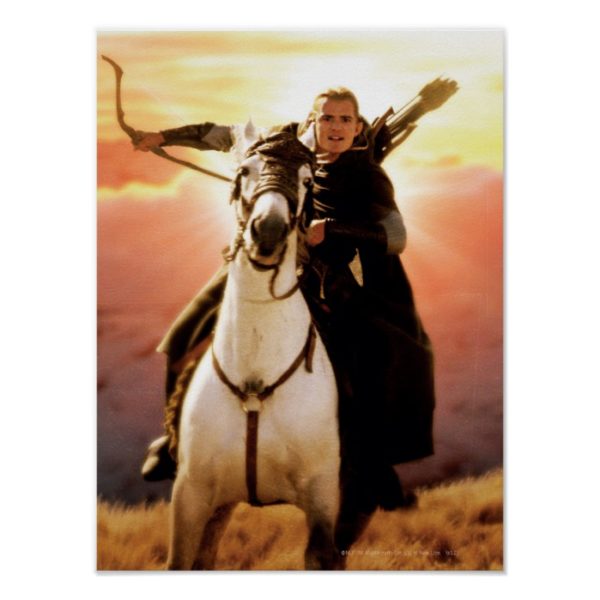 LEGOLAS GREENLEAF™  on Horseback Poster