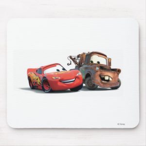 Lightning McQueen and Tow Mater Disney Mouse Pad