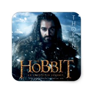Limited Edition Artwork: THORIN OAKENSHIELD™ Square Sticker