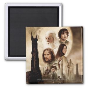 Lord of the Rings: The Two Towers Movie Poster Magnet
