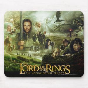 LOTR Movie Poster Art Mouse Pad
