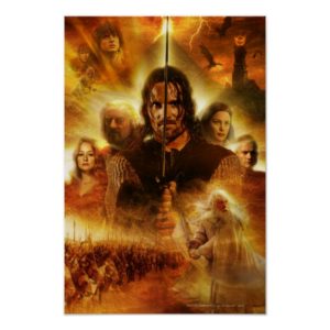 LOTR: ROTK Aragorn Movie Poster
