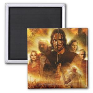 LOTR: ROTK Aragorn Movie Poster Magnet