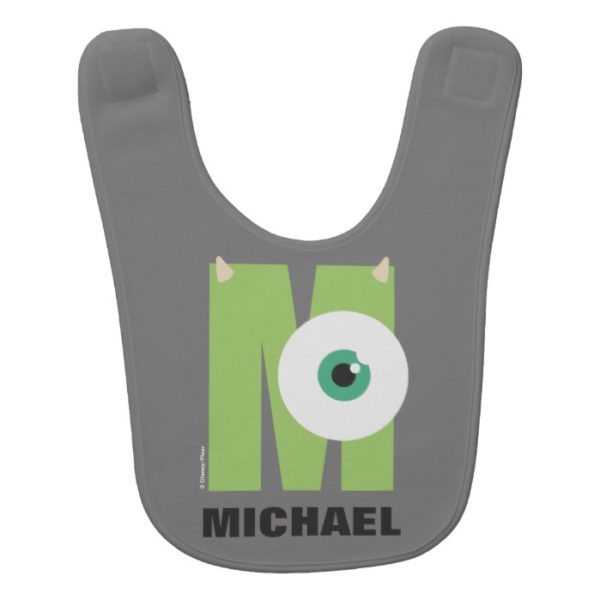 M is for Mike | Add Your Name Baby Bib