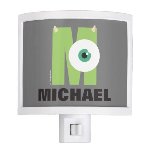 M is for Mike | Add Your Name Night Light