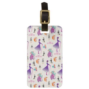 Mary Poppins & Friends Striped Pattern Bag Tag