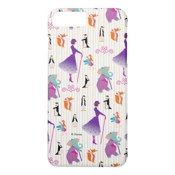 Mary Poppins & Friends Striped Pattern Case-Mate iPhone Case