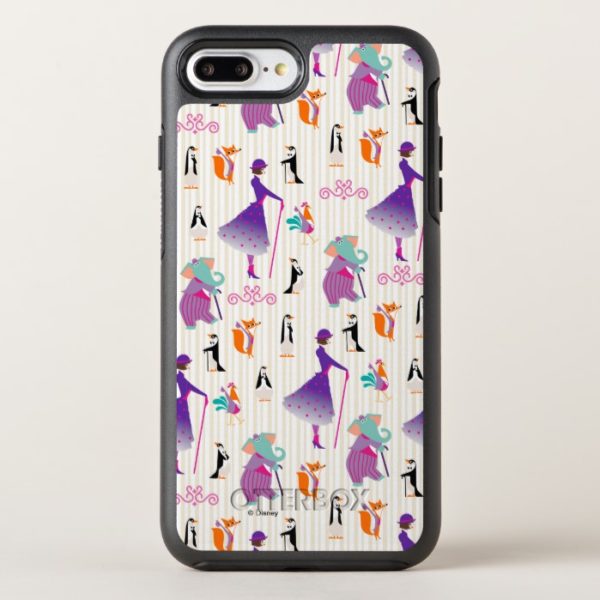 Mary Poppins & Friends Striped Pattern OtterBox iPhone Case